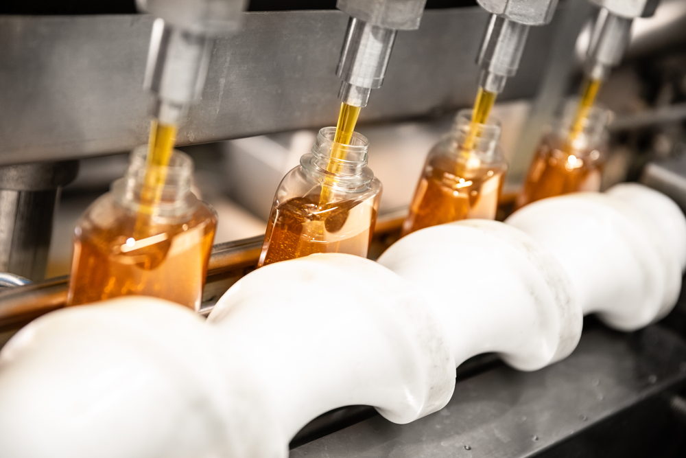 Afvulinstallatie (foto Jurgen de Witte) Afvulinstallatie (foto Jurgen de Witte)