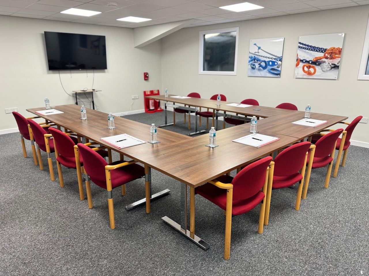 RSS’s Warrington facility includes a new training room.