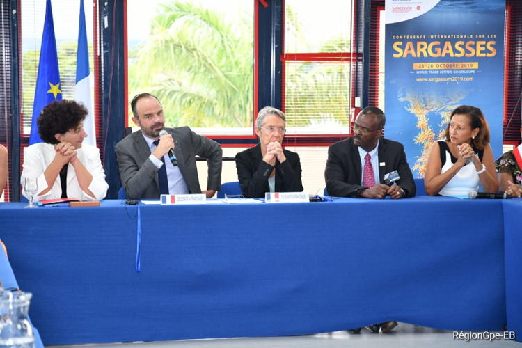 Summit of the International Conference of Sargassum. © Regional Council of Guadeloupe 