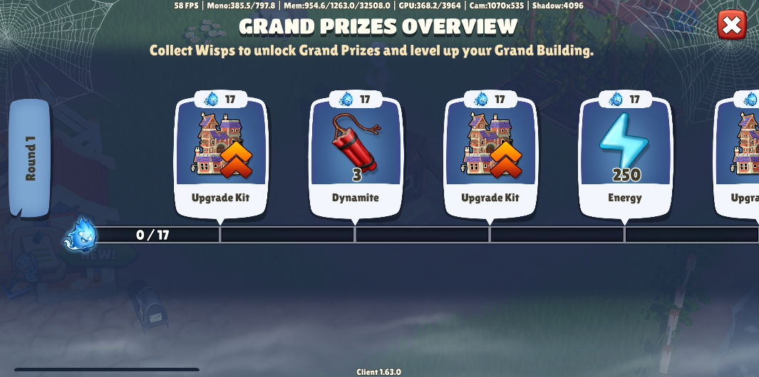 Grand Prize Overview | Halloween Event | Sunrise Village