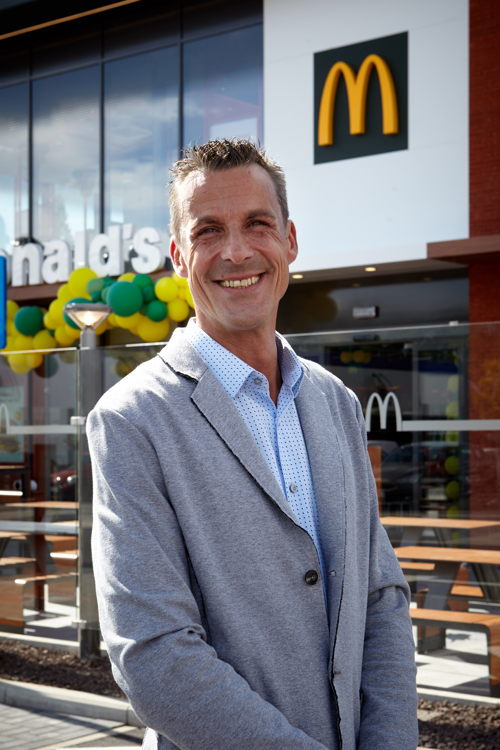 Xavier Vaesen (franchisé du McDonald's à Ans)