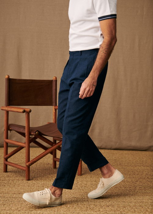 Octobre Editions - Pantalon Young Marine - 120€