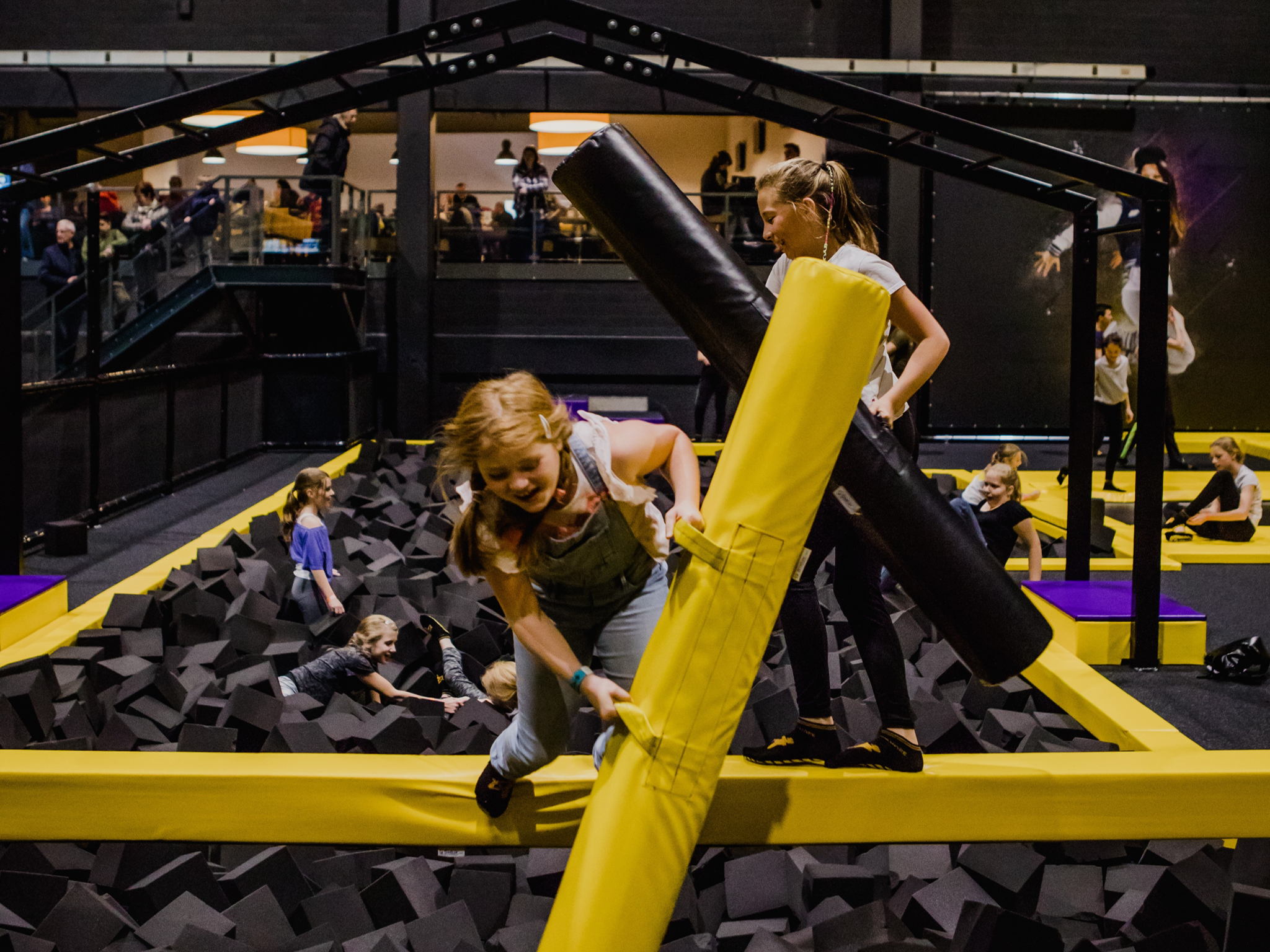 Persvoorstelling en receptie nieuw trampolinepark Jumpsquare Kortrijk