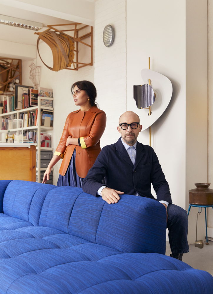 Portrait of the designers Doshi Levien –Nipa Doshi and Jonathan Levien, Copyright Rodrigo Carmuega