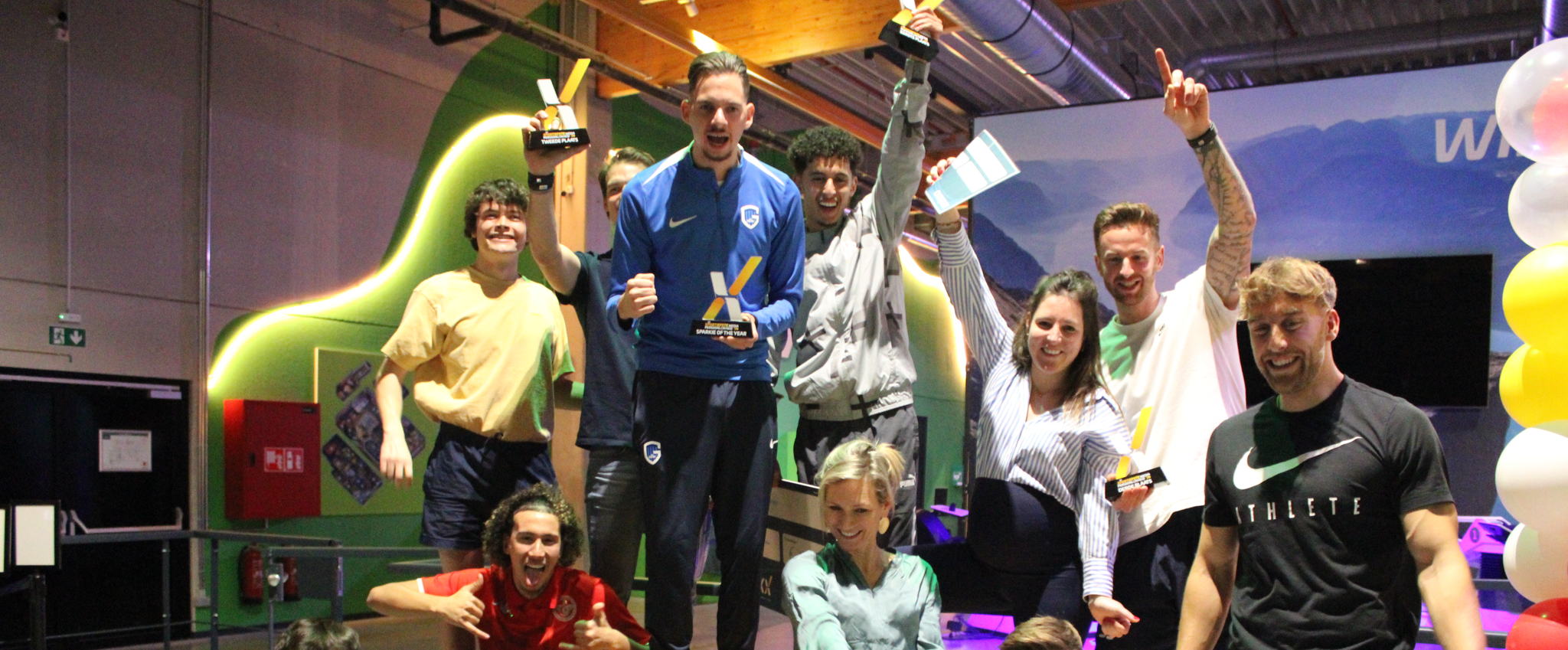 Freestylevoetballer Younes El Jackson, topsporter Félix Denayer en influencer Miek Bams sportiefste mediapersoonlijkheden 2024 