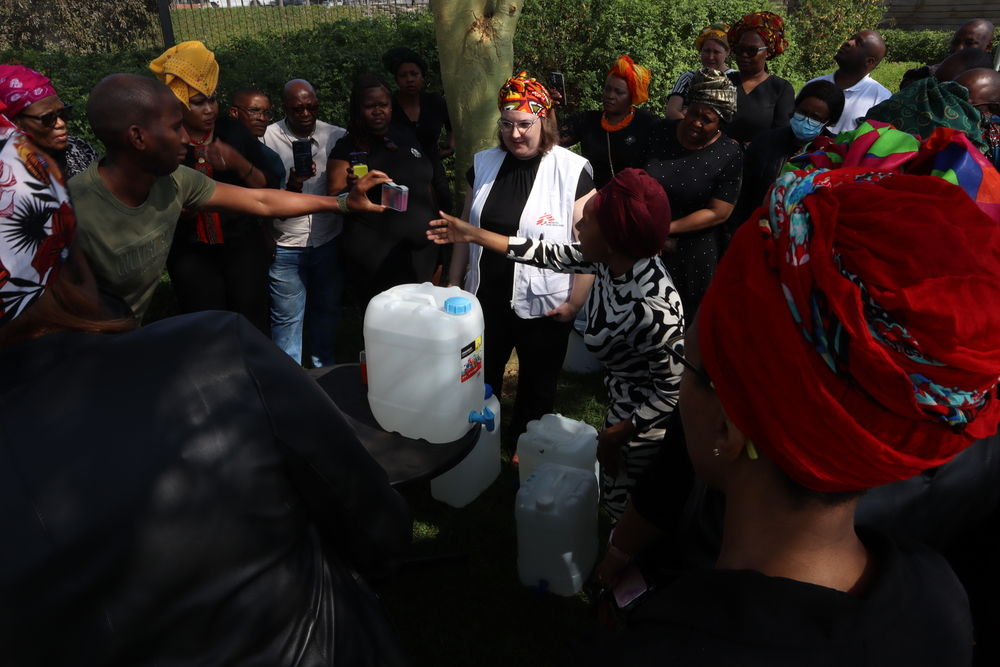 South Africa Cholera Readiness Training. Photographer: Sean Christie | Location: South Africa 
