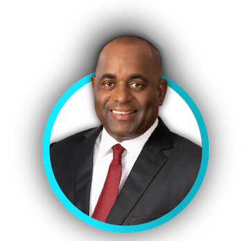 Dr. the Honourable Roosevelt Skerrit
Prime Minister of the Commonwealth of Dominica Dr. the Honourable Roosevelt Skerrit
Prime Minister of the Commonwealth of Dominica