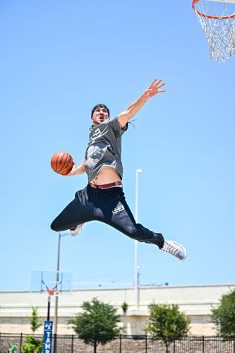 Streetball with Kenny Dobbs