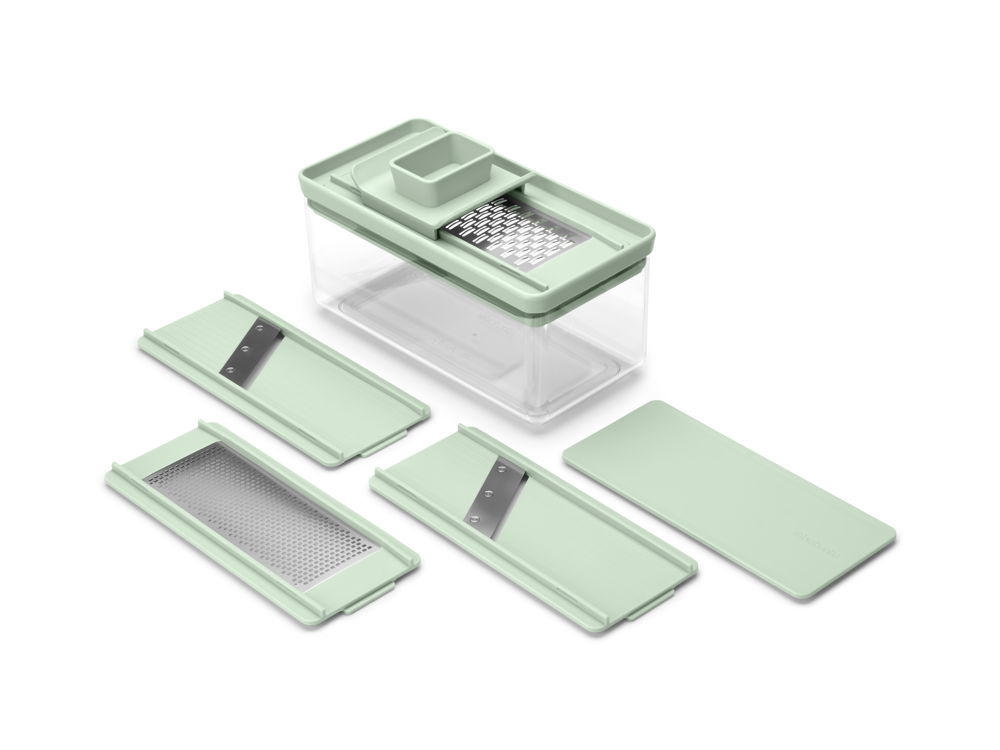 Tasty+ Slicer and Grater Set - Jade Green - 8710755145469 Brabantia_6_NR-41069