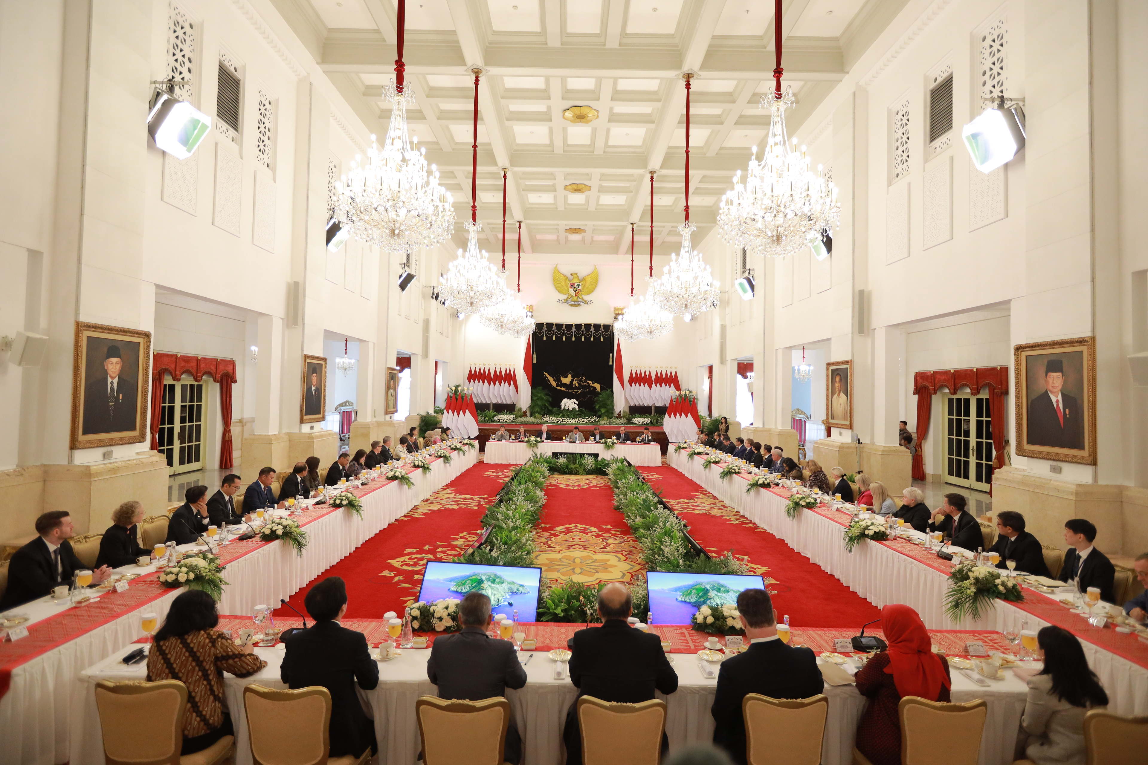 USABC Delegation Convenes with Newly Inaugurated Indonesian President Prabowo Subianto and "Merah Putih" Cabinet Ministers to Advance U.S.-Indonesia Partnership