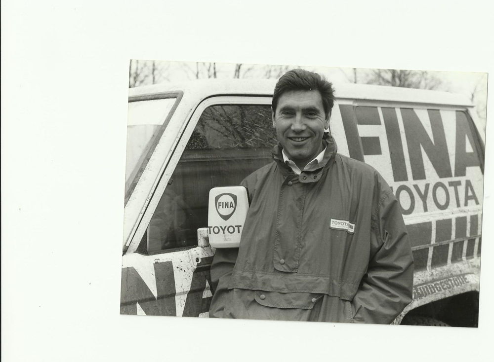 Eddy Merckx pour Toyota 4x4