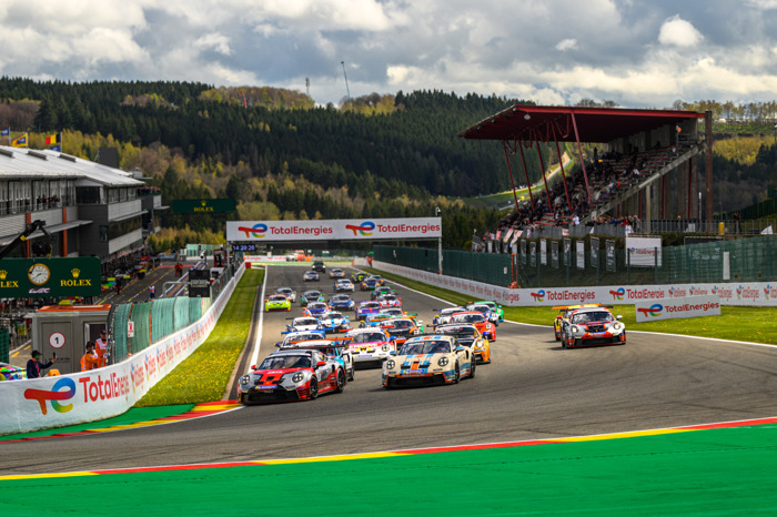 Spa-Francorchamps maakt zich op voor de start van het twaalfde seizoen van de Porsche Carrera Cup Benelux