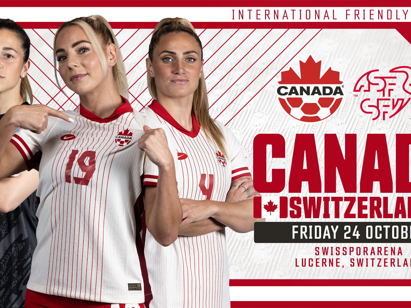 CANWNT to face Switzerland in October FIFA Window