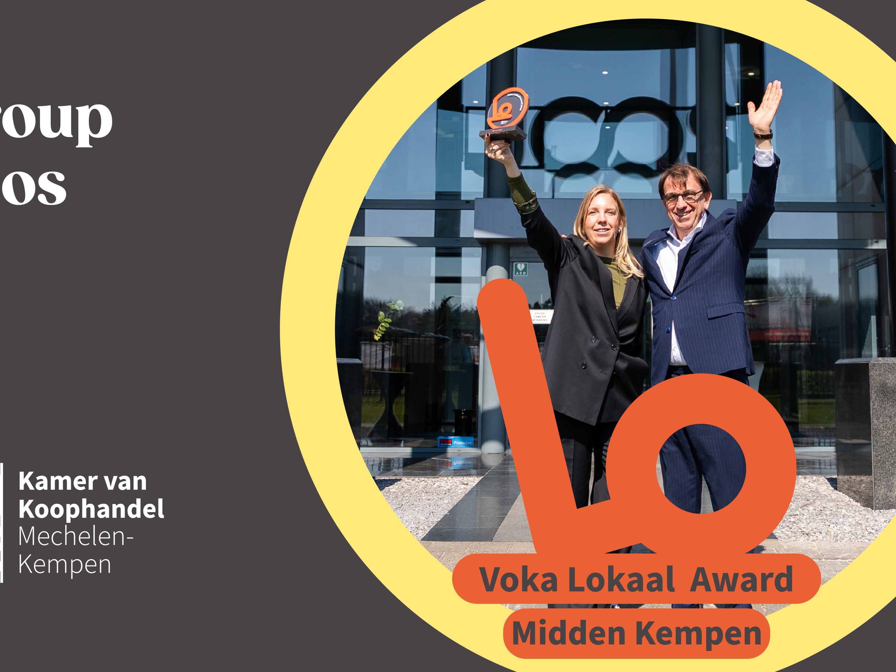 Group Joos mag zich derde kanshebber 'Voka Prijs Ondernemen' noemen