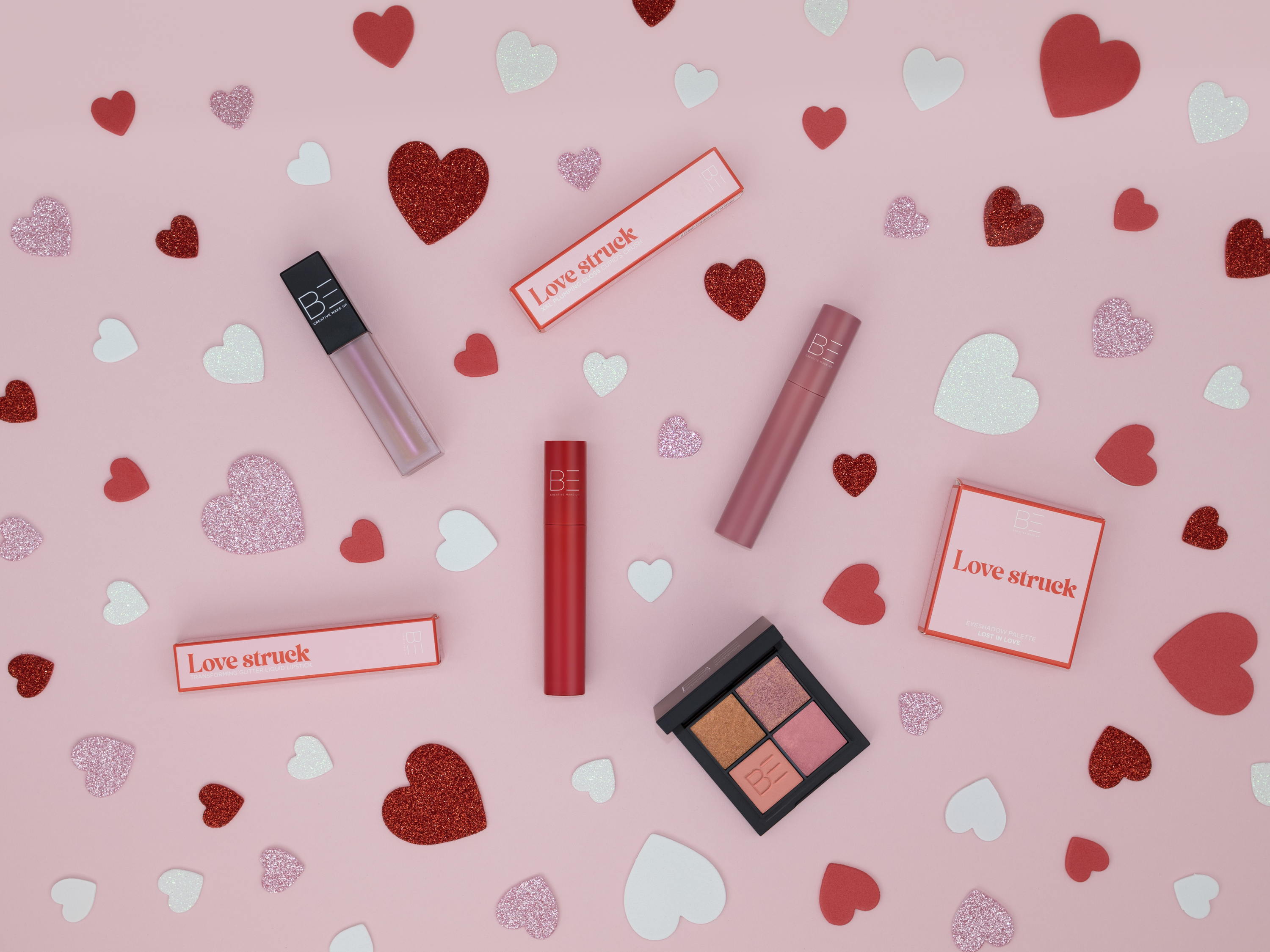 Vier de liefde met de nieuwe LOVESTRUCK collectie: een betoverende make-up lijn vol romantiek en glamour
