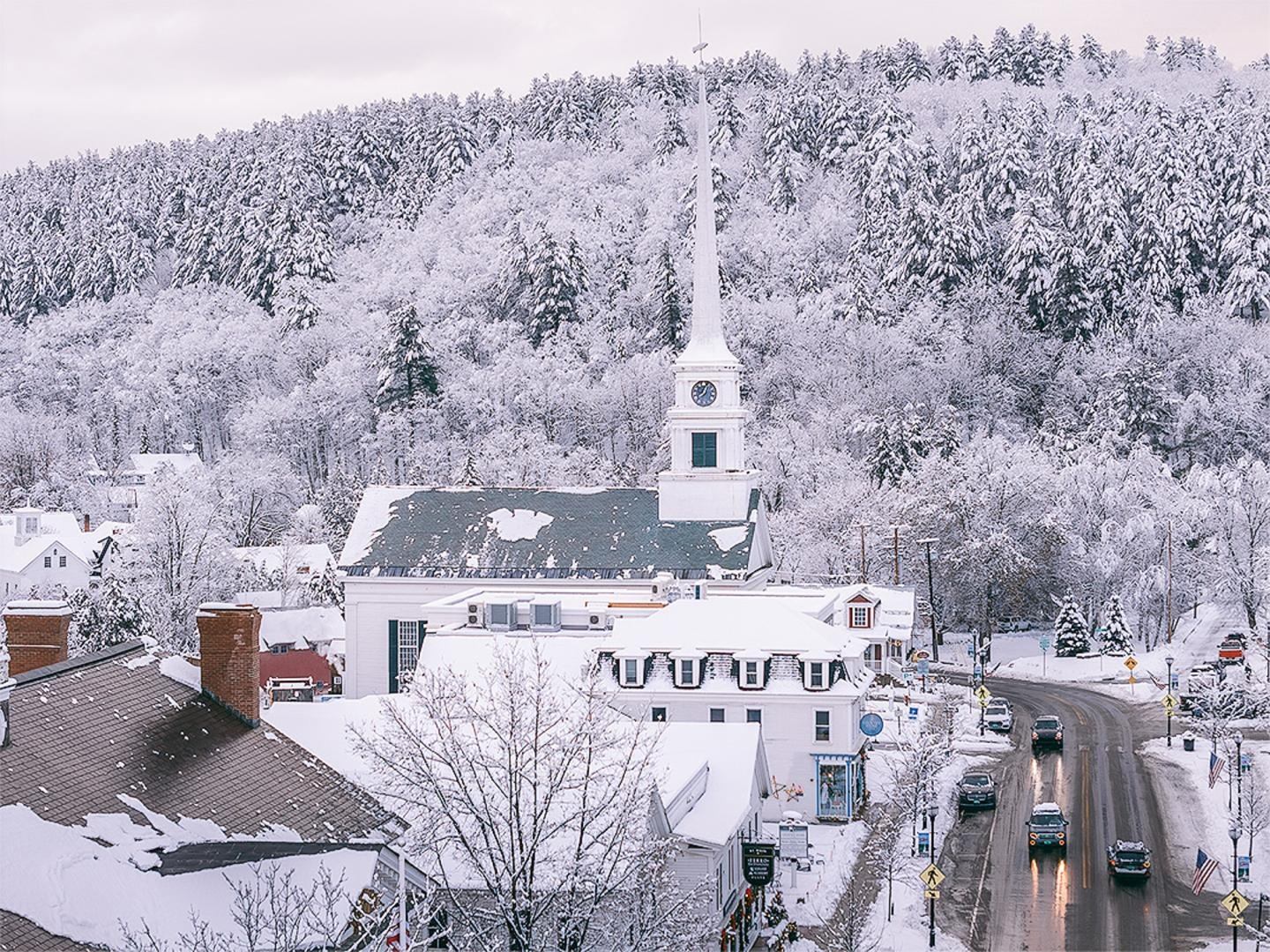 5 viajes para vivir una navidad nevada en Estados Unidos