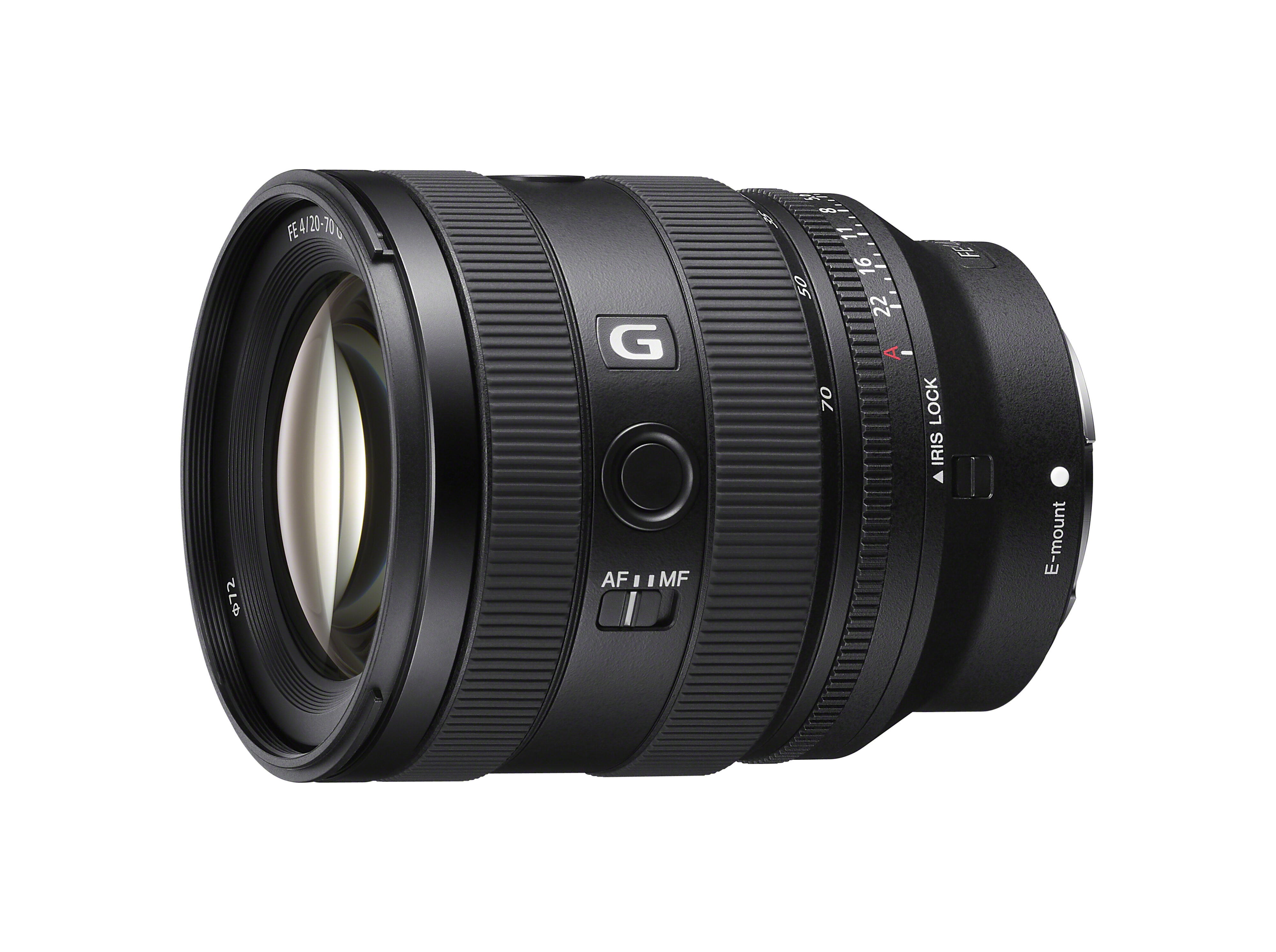 SONY Eマウント　SEL2070Z Sony Redefines Standard Zoom Lens with Launch of Ultra-Wide FE 20