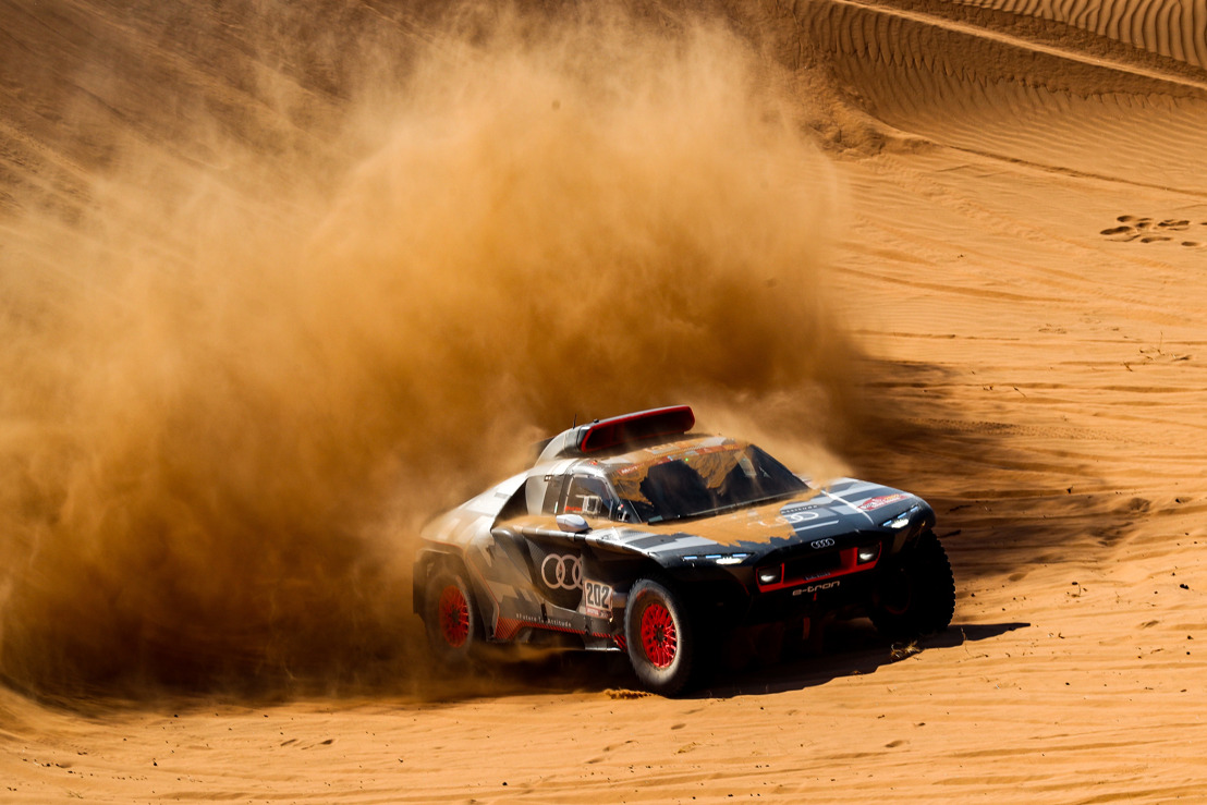 Audi schrijft geschiedenis in de Dakar