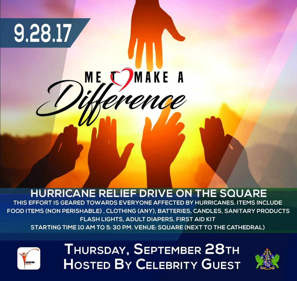 Me Make a Difference - raising much needed items for Dominica 