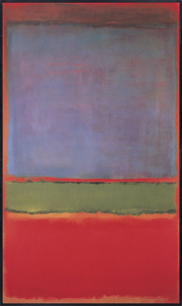 No. 6 (Violet, Green and Red) - Mark Rothko