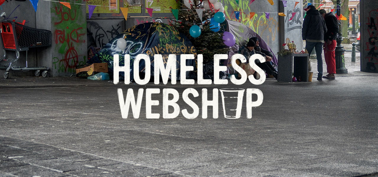 Homeless webshop