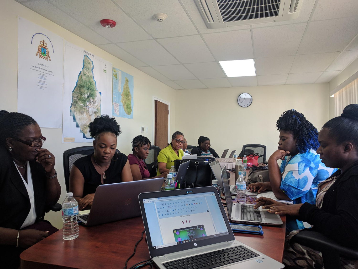 OECS / CXC-NotesMaster Montserrat Program participants 
