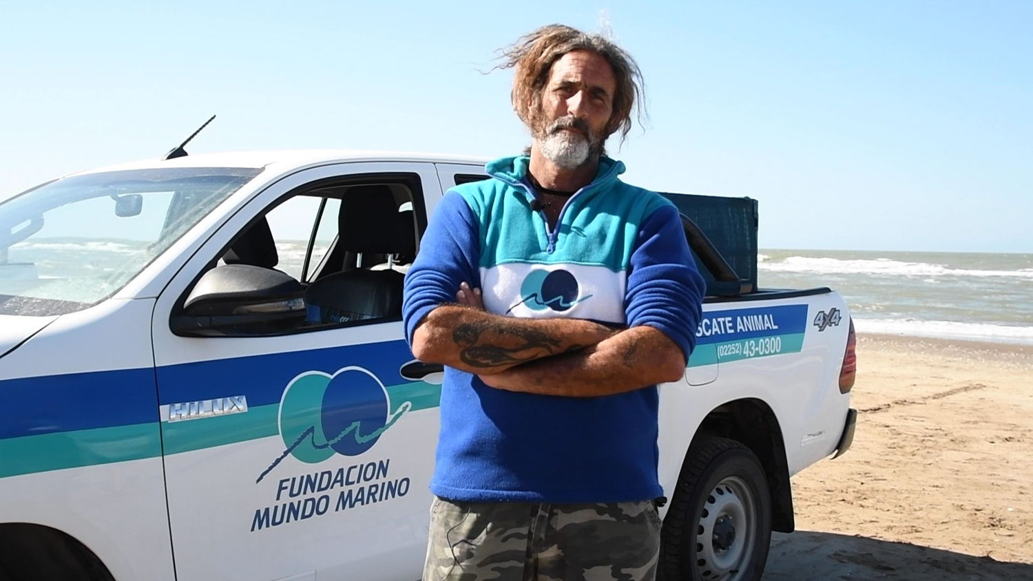 Sergio Rodríguez Heredia, biólogo y responsable del Centro de Rescate de la Fundación Mundo Marino