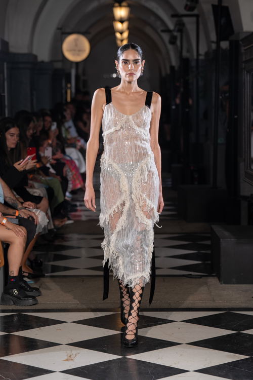 AMKIE GAMUS EN VOLVO FASHION WEEK MÉXICO