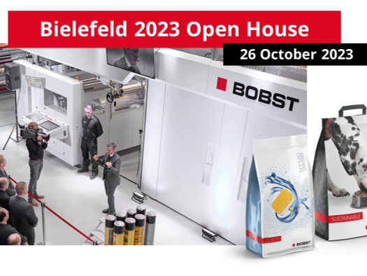 Bobst Bielefeld lädt die Verpackungsbranche unter dem Motto „Die Zukunft der flexiblen Verpackungen enthüllen“ zu seinem Zentralzylinder-Flexodruck Open House 2023 ein