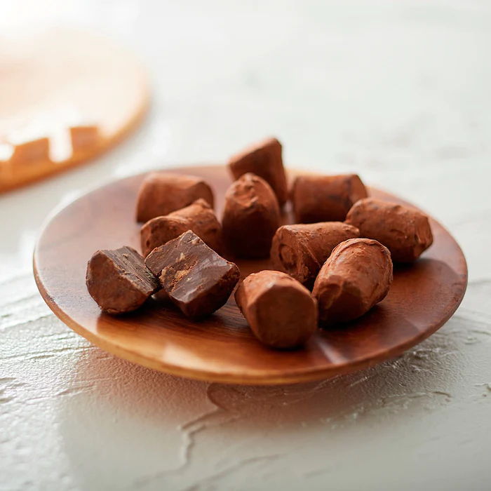MUJI Salted Caramel Cacao Truffles, $6.90, muji.us