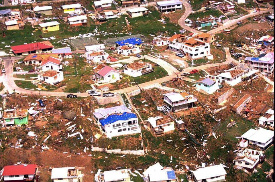 Visuals of regional destruction post-Hurricane Irma.