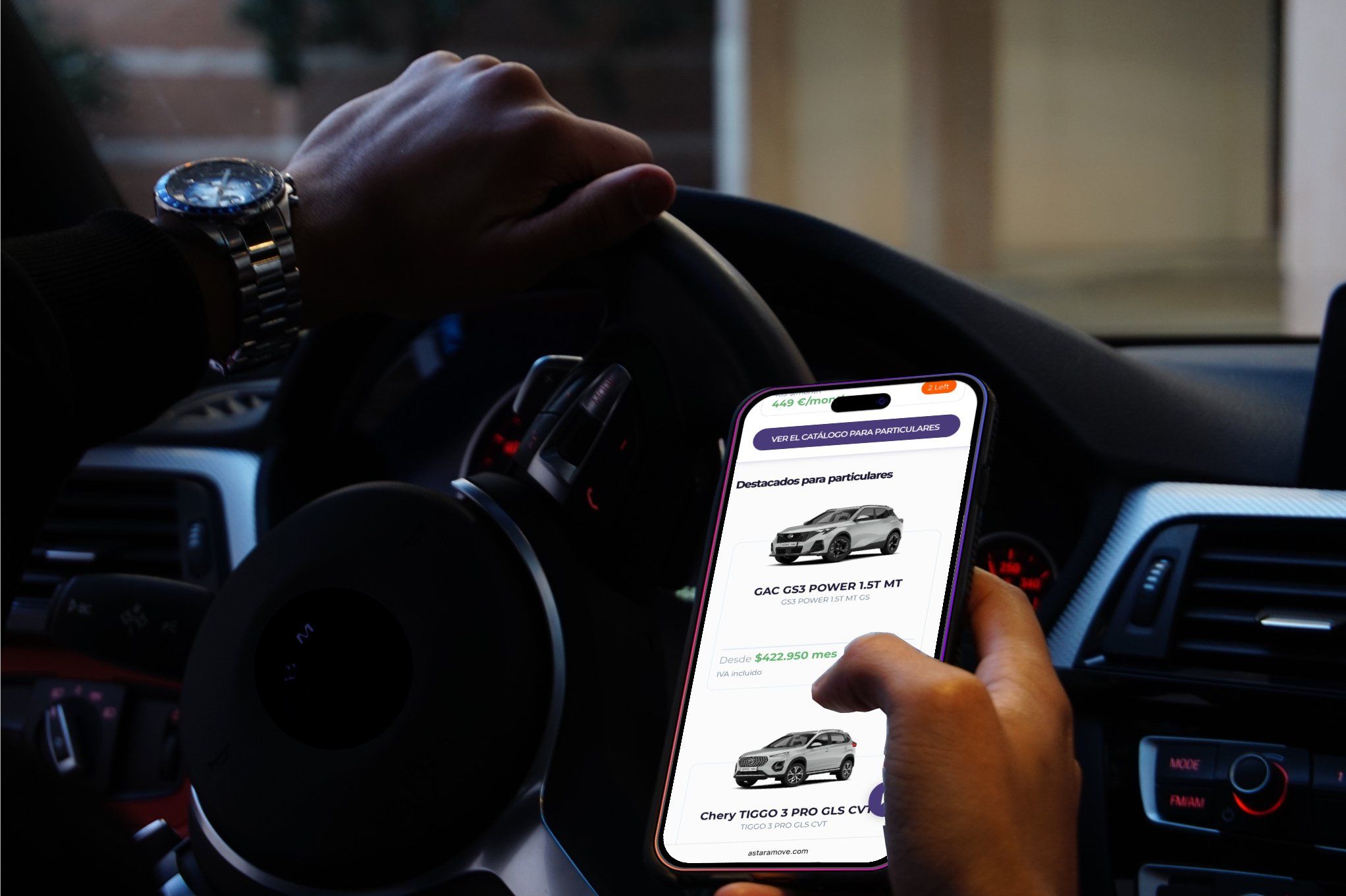 Astara Move désormais disponible au Chili: quatrième marché pour le modèle d’abonnement