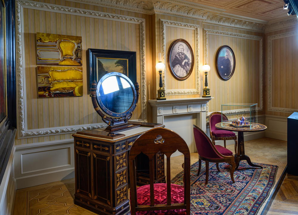 Salon Giuseppe en Costanza, Kasteel van Gaasbeek, foto Jo Exelmans