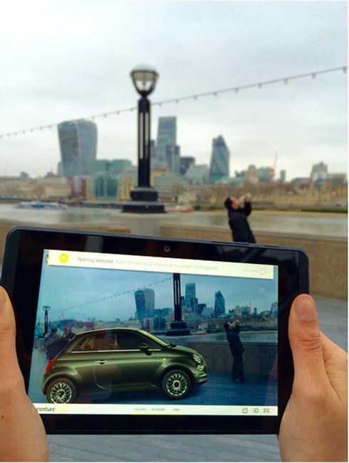 Fiat Chrysler Automobiles Showcases Immersive Augmented Reality Car Configurator Built by Accenture with Project Tango 