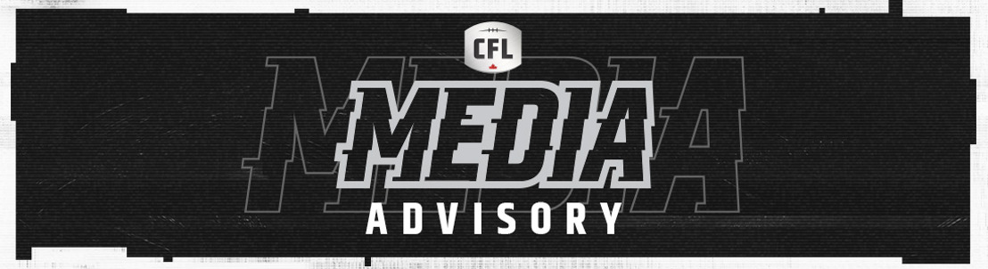 110TH GREY CUP MEDIA SCHEDULE: MONDAY, NOVEMBER 13