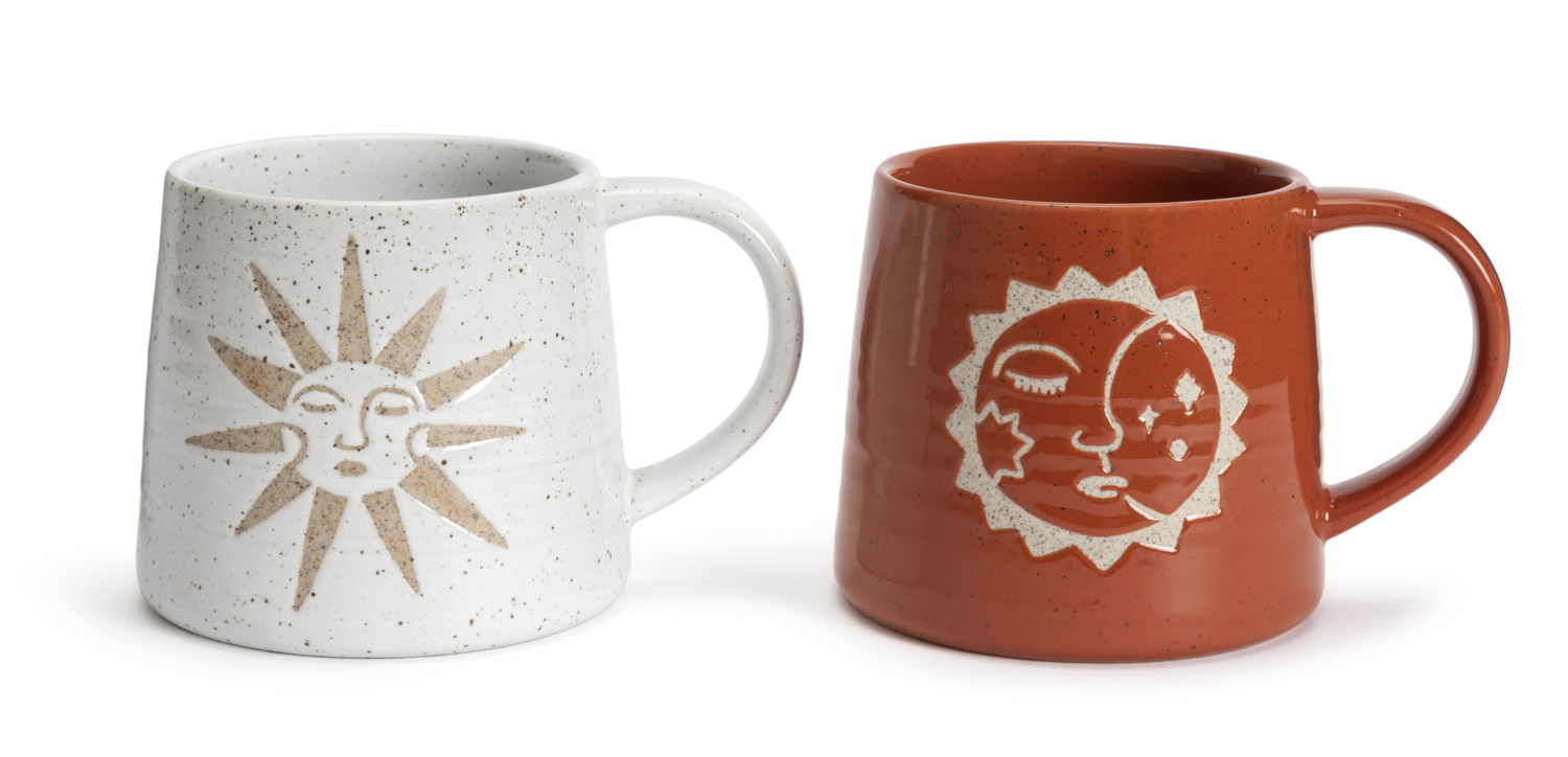 Habitat Sun & Moon wax resist mug asst, £4.25