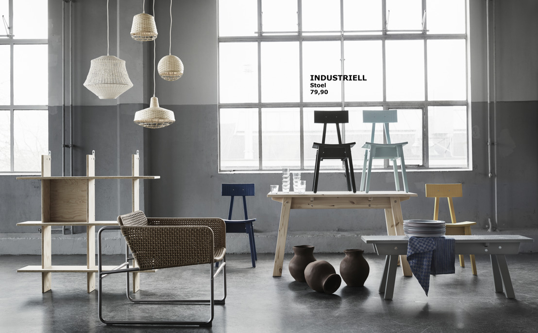 IKEA x Piet Hein Eek: onvolmaakt volmaakt dankzij INDUSTRIELL