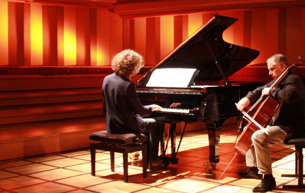 Julien Libeer en Pieter Wispelwey - (c) VRT