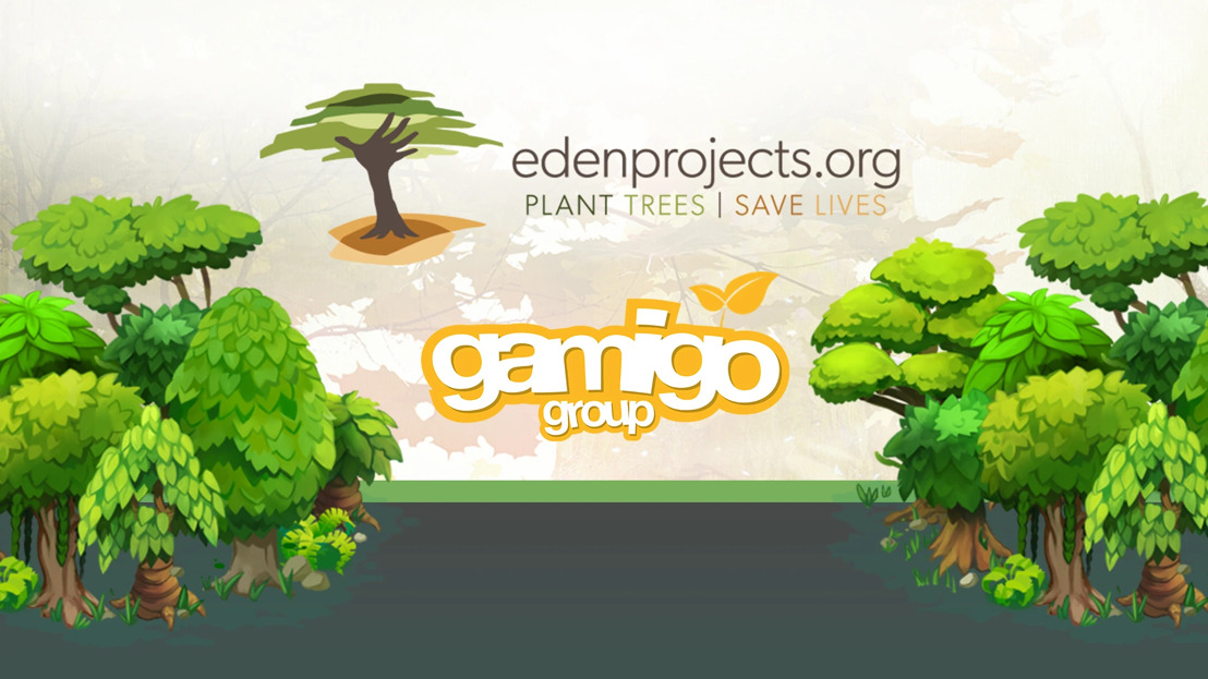 Gamigo’s community plants more than 110,000 new trees through Eden Reforestation Projects