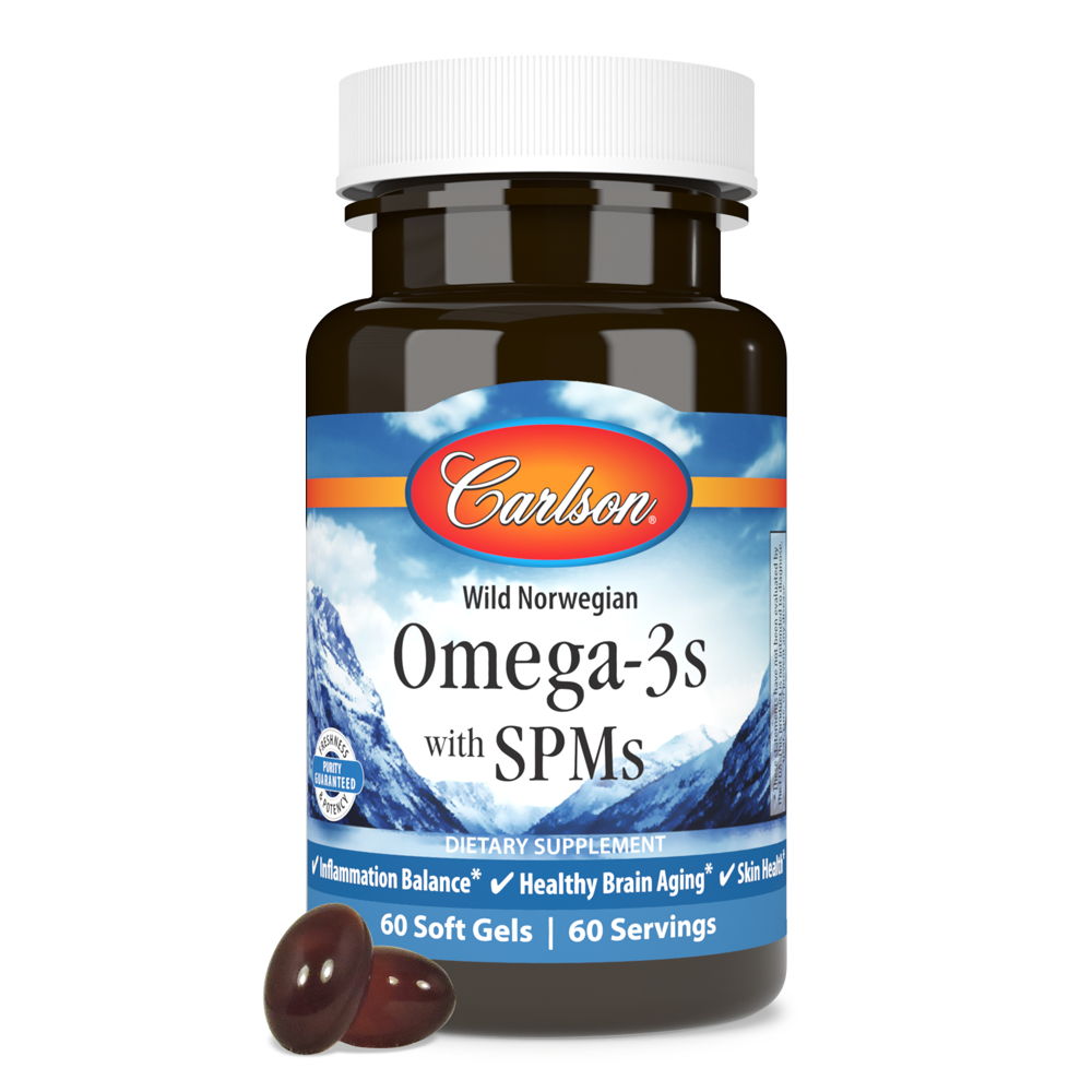 Omega-3s with SPMs Soft Gels