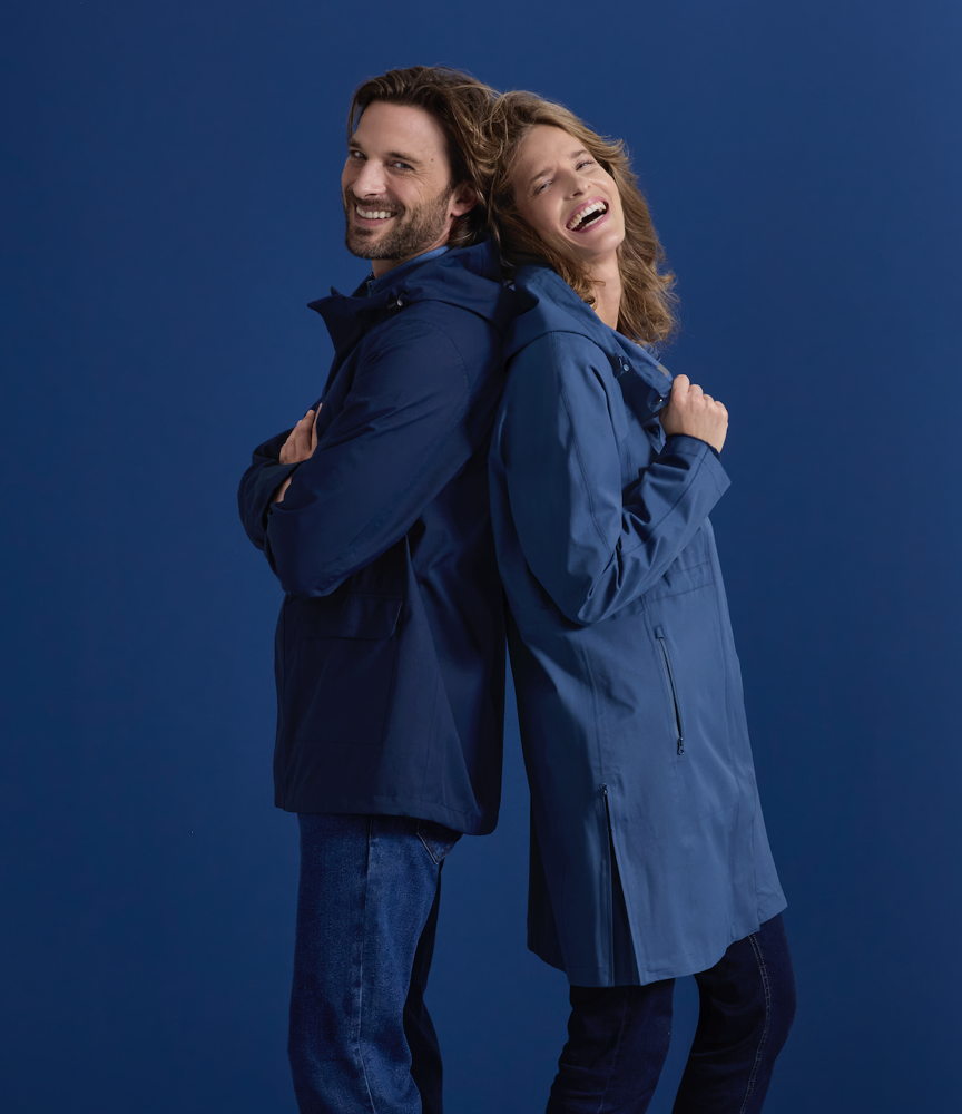 RainProtect parka by Damart 119,00 € - RainProtect lange parka by Damart 129,00 €