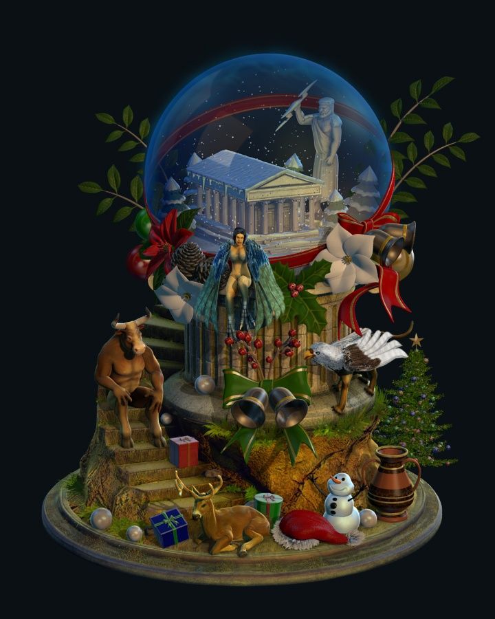Grepolis - Tyches Adventskalender - Snow Dome