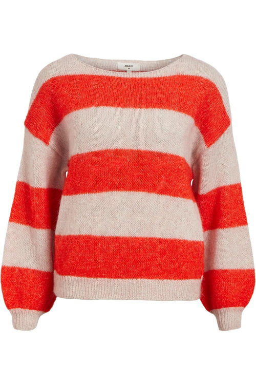 Juttu_FW23_Object_Sweat OBJ Objsoya LS Knit Pullover 128_JUTTU_€89,99 Juttu_FW23_Object_Sweat OBJ Objsoya LS Knit Pullover 128_JUTTU_€89,99