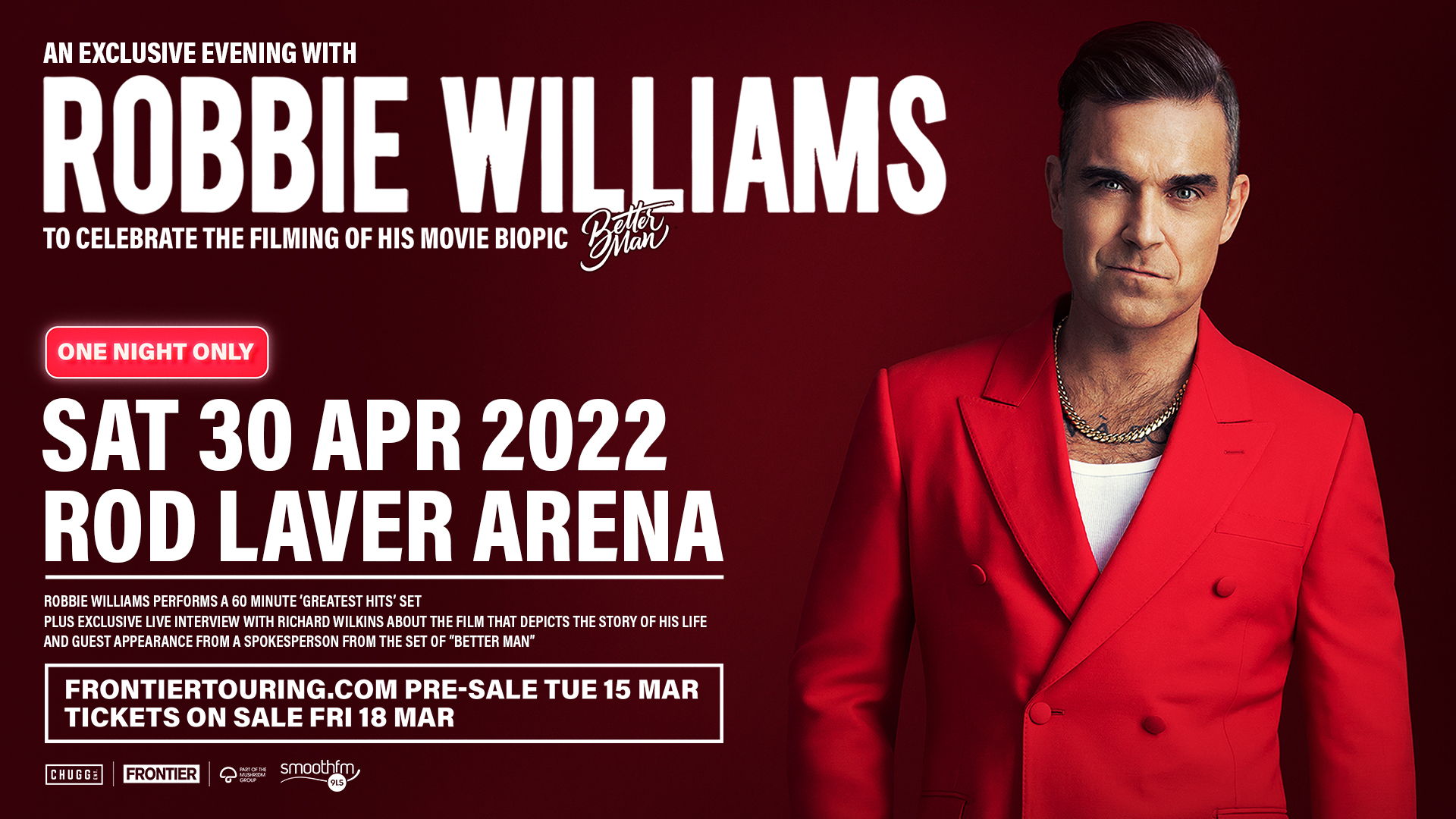 AN EXCLUSIVE EVENING WITH ROBBIE WILLIAMS