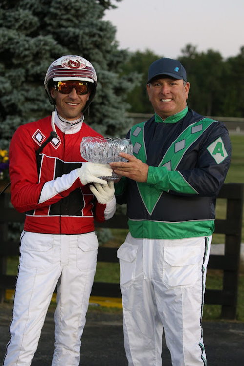 FAST AS THE WIND TRAINER TONY ALAGNA, DRIVER DEXTER DUNN