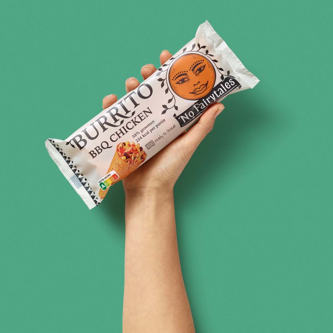 No Fairytales - diepvries Burrito & Tomatentortilla