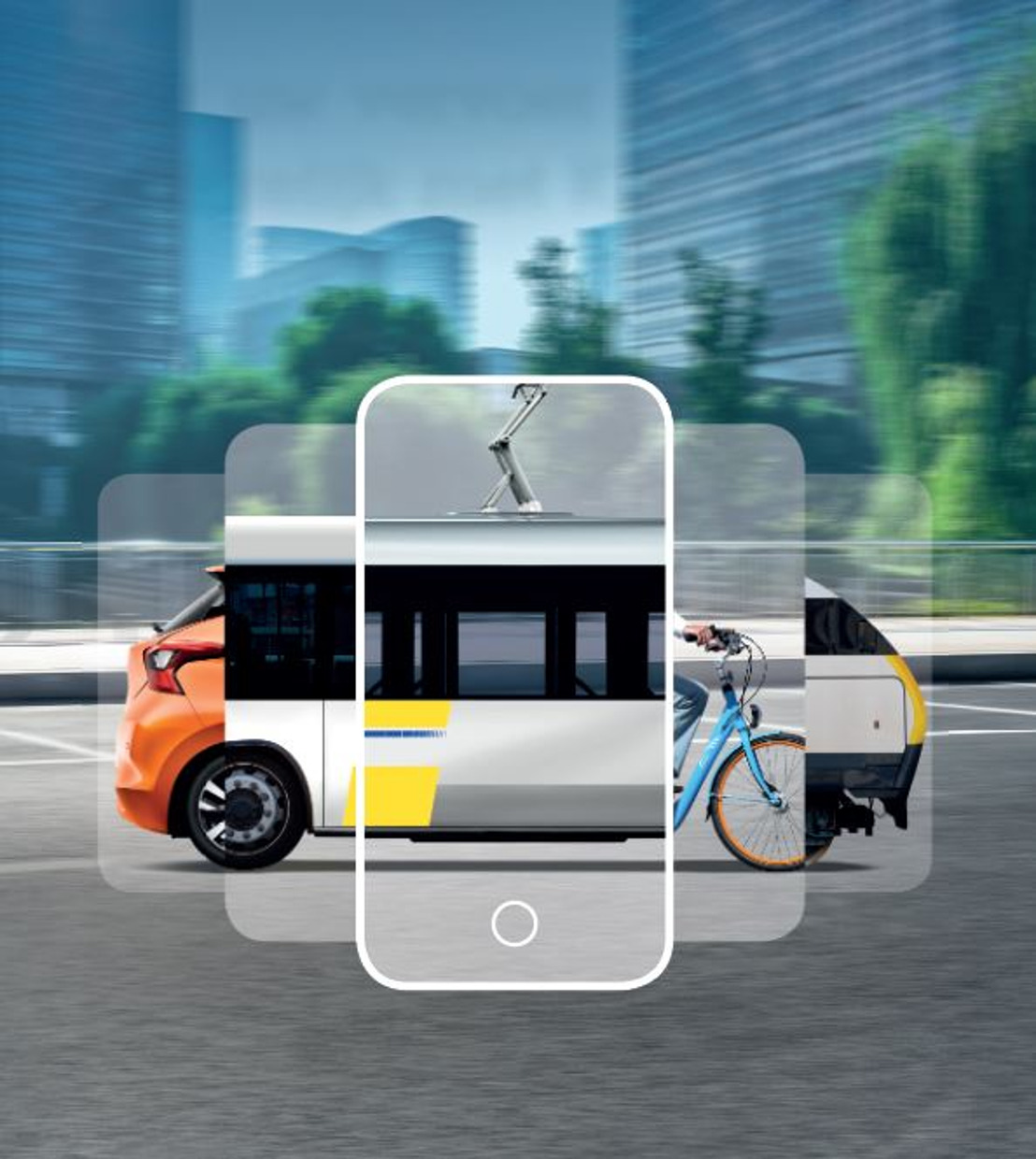 New handy solutions in KBC Mobile for those travelling by car or public transport