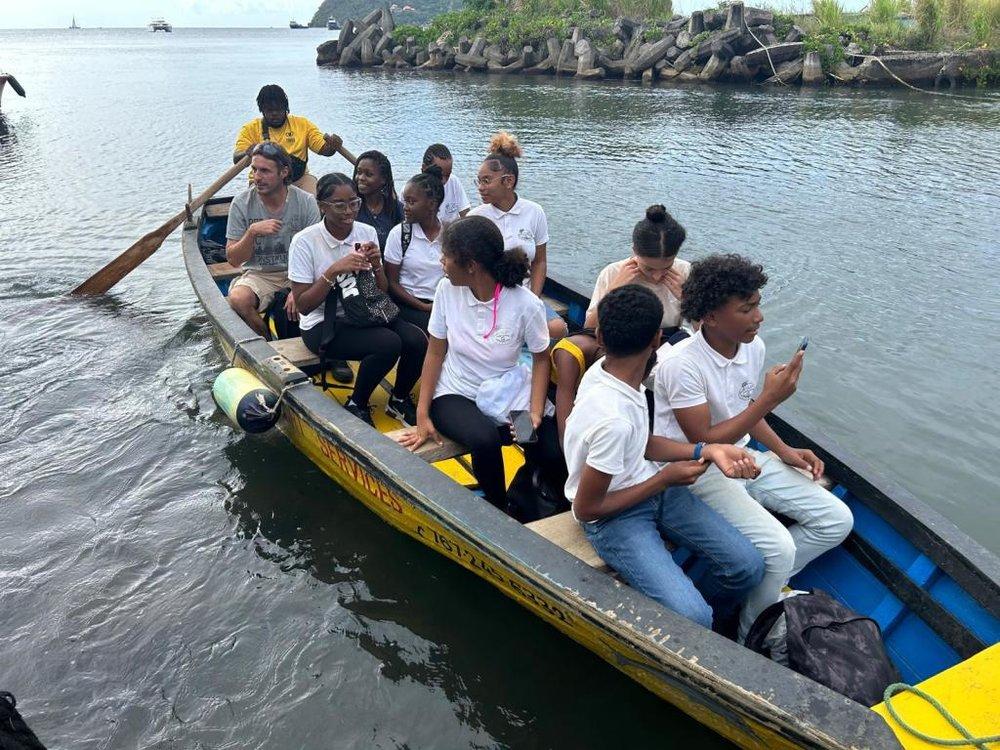 En plus de la dimension pédagogique, le voyage a été une occasion unique de découvrir la richesse patrimoniale et naturelle de la Dominique. • FL.B. En plus de la dimension pédagogique, le voyage a été une occasion unique de découvrir la richesse patrimoniale et naturelle de la Dominique. • FL.B.