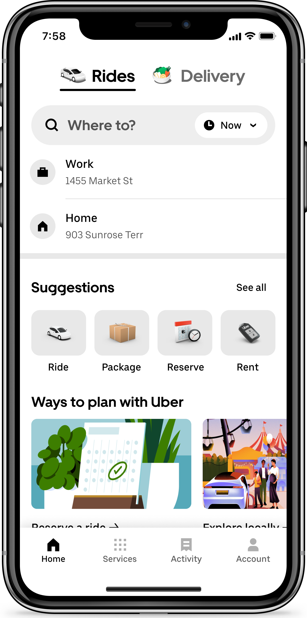 Uber pakt uit met grootste restyling van zijn app