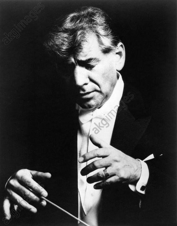 AKG2629464 - Leonard Bernstein (1918–1990), American Composer and Conductor, Portrait, circa 1960's